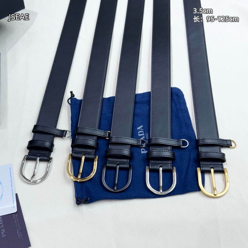 Prada belt 35mmX95-125cm 8L98